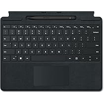 Microsoft Surface Pro 8 / 9 / X Signature Keyboard Black in Bundle 