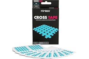 Kintex Cross-Tape Pansement à Grille Différentes Couleurs et Tailles pour Acupuncture et Point douloureux