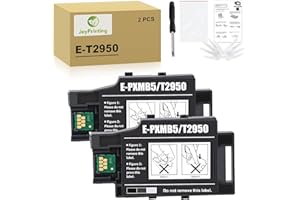 ‎JOYPRINTING JoyPrinting T2950 Wartungsbox kompatibel für Epson C13T295000 Maintenance Box Schwarz für Workforce WF-100 WF-110 WF‑110W PX-S05B PX-S05W PX-S06B