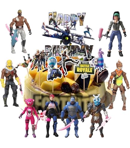 Fortnite Cake Pack De Figuras De Fortnite 50 Pegatinas