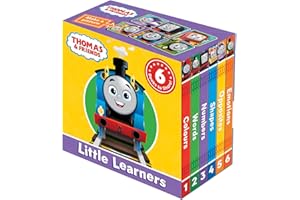THOMAS & FRIENDS LITTLE LEARNERS POCKET LIBRARY: With 6 illustrated mini early learning books, this slipcase is the perfect Christmas stocking filler for young fans aged 10 months and over