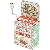 CGB Giftware | Christmas Music Box - 'Joy to the World' | Joy To Thw World Christmas Range | Wind Up | Novelty | Gift | secret Santa | GB03008