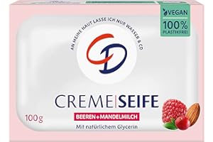 ‎CD CD CREME SEIFE BEEREN & MANDELMILCH 100G vegan & ohne Mikroplastik