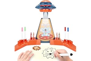 WESKJER Proyector de dibujo para niños, máquina de pintura educativa con proyección, juguete brillante con proyección de graffiti, pizarra de escritura para niños, juguete y tablero de dibujo con proyector