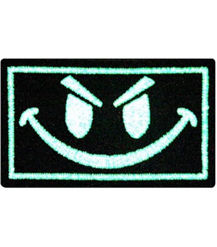 Ne marchez pas sur moi Tactique Moral Applique Brodé Fastener à Crochet et Boucle Patch, Blanc et Noir