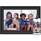 Digital Photo Frame, WiFi 10.1 Inch Digital Picture Frame Built in 32GB Storage Auto-Rotation Use SD Card/USB Driver, 1280x80