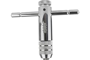 AB Tools-US Pro M3 - M8 Ratchet Tap Wrench Tap and Die Reversible T Bar Handle Bergen AT636