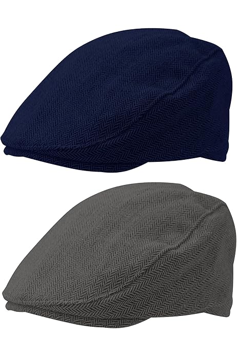 Berretto In Stile Basco Gatsby Per Bambini - Cotone, Regolabile, Circonferenza 49-52cm, Età 1-5 Anni - Foto 9