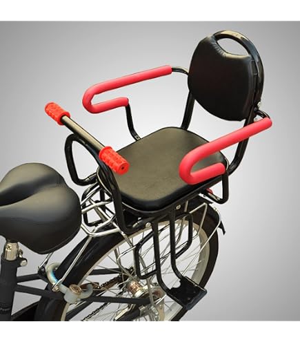Bobike Support Cadre Sécurité Remplacement GO Maxi - Noir - Pour Siège Bébé Avant Vélo MIK-HD