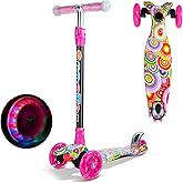 Monopattino 3 Ruote Per Bambini Con Luci LED - Manubrio Regolabile, Ideale Per Principianti - Foto 12