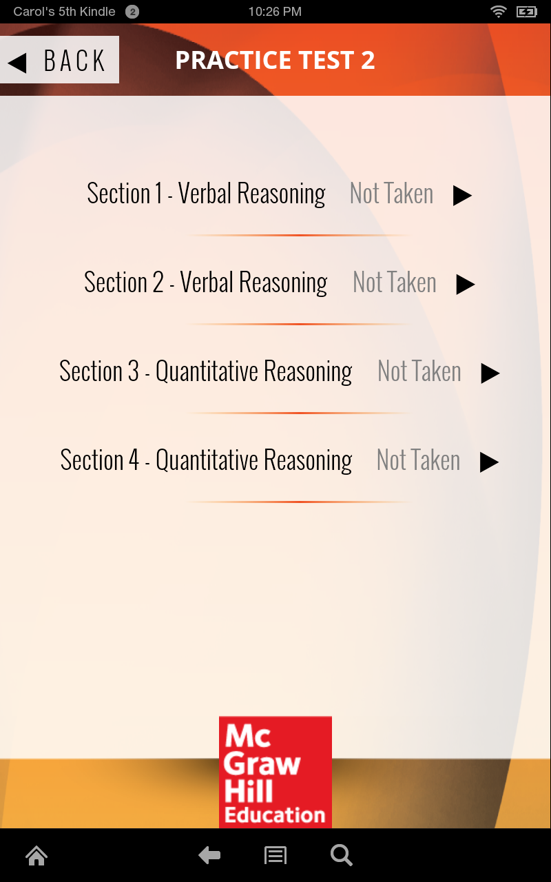 McGrawHill Education GRE Amazon.co.uk Apps & Games