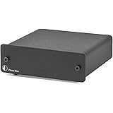Pro-Ject Phono Box (DC), MM/MC Phono preamp with low noise ICs, Black