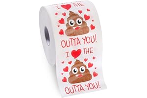 ALIZA PREMIUM PARTY SUPPLIES Regalos de cumpleaños para marido por Aliza | Rollo de papel higiénico grande y divertido – Excelente regalo para esposa, marido, novio, novia, amigo, hermana, hermano, papá, mamá, la decoración