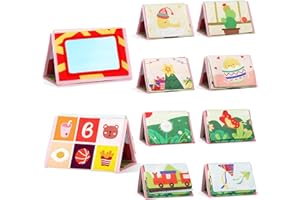 Cooyou Tummy Time Toy,Foldable Montessori Toys for Newborns, High Contrast Baby Sensory Toys, 0 3 6 9 12 Months baby gifts, Colorful
