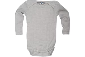 Cosilana, Baby Body Langarm,45% KBA Baumwolle, 35% kbT Wolle, 20% Seide