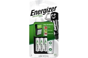 Energizer Maxi Charger With 4 X Aa Battery, Rechargeable