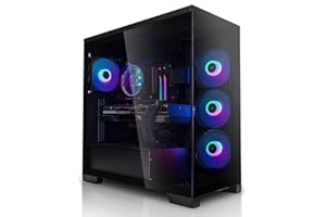 AURUMPC Aurum Gaming PC Ryzen 7 7800X3D • GeForce RTX5070Ti 16GB • 32GB DDR5 • 1000GB M.2 SSD • Windows 11 • Luftkühlung • WLAN • Gamer PC Computer Gaming Rechner