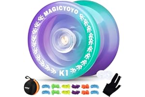 YOSTAR JoJo K1 Plus - JoJo automático para niños K1 Plus (12 cuerdas, guante, caso, jo jojo)