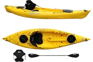 Kayak Privat, canoa 1 posto Big Mama Kayak da 295 cm, 2 gavoni, 100% made in Italy
