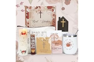 Topsky Christian Gifts for Women - Baptism Gifts for Girls - Inspirational Birthday Gifts for Women - Spiritual Gifts for Her, Mom, Wife, Best Friend, Sister, Girlfriend - Jesus Gifts Baskets
