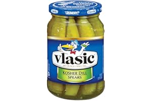 Vlasic Kosher Eneldo Lanza pepinillos 16 onzas (paquete de 12)