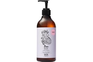 YOPE flytande tvål, syren och vanilj, 98% av naturliga ingredienser, pH neutral, glycerin, allantoin och provitamin B5, mild