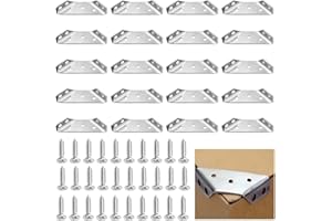 BGCYEGD Corner Connector,Corner Brackets for Wood,Corner Bracket, fo Corner Brackets for Wood Furniture Triangle Support Frame Angle Fasten Connector for Cabinet Table Chair Shelf Building Kit