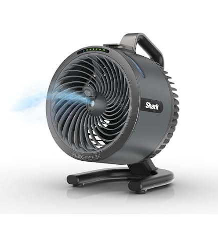 Shark FlexBreeze HydroGo Fan + Car Charger — Ultra-powerful