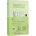 Hashmats Health Kids 4+ Multivitamins Strawberry (30 chewable Tablets) Food Supplement | HMC Halal Certified & Vegetarian Society Approved | Made in UK