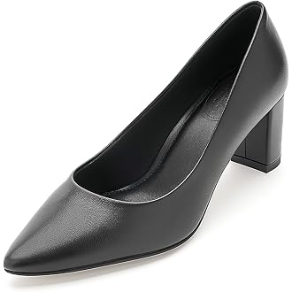 Symbol Premium Women's 'Desk to Dinner' Block Heel Pump...