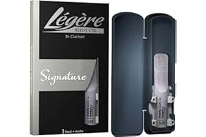 LEGERE Légère Reeds - Bb Clarinet Reed, Signature, Strength 3.00 (BBSS3.00) - Premium Synthetic Woodwind Reed