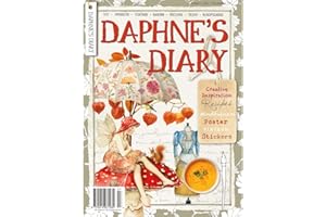 Daphne's Diary Magazine 2024#7 (ANGLAIS)| Magazine journal interactif pour la pleine conscience, le coloriage, l'art, la cuisine, les voyages | Plein de conseils et d'inspiration créative