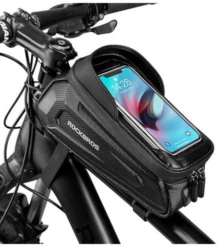 Fahrrad Handytasche Rahmen 1.8L Wasserdicht - TPU Touchscreen Bis 6.8 Zoll