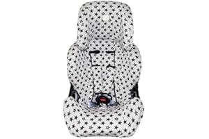 FUN*DAS BCN Fundas BCN ® - F127/9399 - Funda para silla de coche Klippan Kiss ® 2 - Fun Black Star