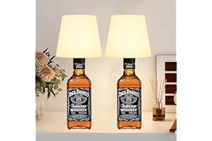 SONVIEE Lampe de Table avec Télécommande Sans Fil Variable Ambiente RGB Changement de Couleur Rechargeable Hauteur Réglable Bouteille Lampe de Chevet