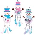 Kit Créatif Baker Ross Noël Baker Ross AX425 Décorations En Bois Pour Sapin De Noel - Lot De 12, Faites Vos Propres Décorations De Noël Et Ornements De Noël, Loisirs De Noël