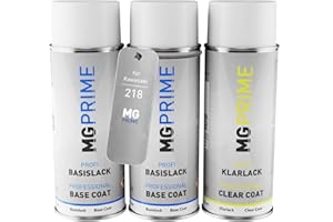 MG PRIME Pintura para motos Set de aerosoles para Kawasaki 218 Mystic Black Pearl Fondo pintura base pintura transparente bote de spray 400 ml