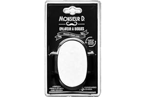 MONSIEUR D. LAURENCE DUMONT Epilateur à Disque For Men + 5 Disques recharges auto-adhésifs