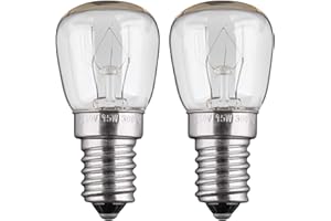 PERFECTHD 2 sztuki 15 W żarówka do piekarnika żarówka żarówka piekarnik E14, 230 V, żarówka do piekarnika