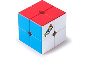 Rubik's - Speed Cube 2x2, original Ultra-leichtgängiger Zauberwürfel mit Magneten, hochwertige Verarbeitung für Einsteiger & Speedcubing-Profis, ab 8 Jahren