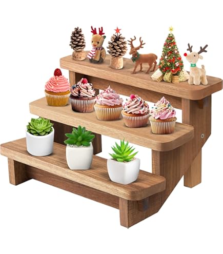 Etagère, Etagère Met 4 Etages, Voor 50 Cupcakes, Cupcakes