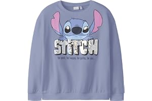 NAME IT flickor Nkffordi Stitch Nreg Sweat Bru Wdi Nkffordi Stitch Nreg Sweat Bru Wdi (1-pack)