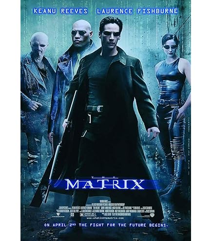 The Matrix A4 Unframed Advert Science Fiction Action Film Cinema