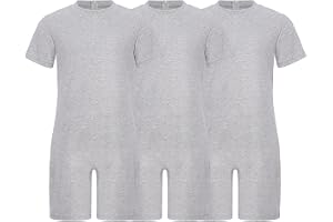 Yruioon 3 st barn adaptiva kläder pojkar flickor vård body speciella behov bomull body overall kort jumpsuit