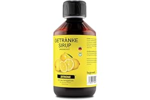 ‎HCGC hCGC Immunsystem Sirup - SpeedBoost 250ml, Vegan - Zuckerfreies Getränkekonzentrat für 12,5L Fertiggetränk - Fruchtsirup Immunsystem Booster mit Vitaminen & L-Carnitin | Zitrone
