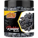 Royal Foodery Premium Seedless Black Raisins Naturally Sweet and Nutrient-Rich Treat | Kali Kishmish | Delicious Dry Fruits &