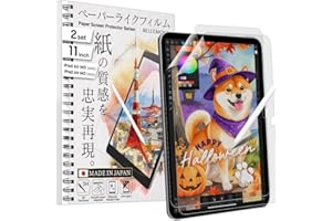 BELLEMOND | The Original Made in Japan Paper Screen Protector for iPad Air 11” (M3, 2025 / M2, 2024) | Matte Surface PET Film for Writing, Drawing & Note-Taking | 2 Set