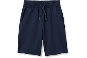 Amazon Essentials Pantaloncini Sportivi Tecnici ad Alte Prestazioni, in Maglia Elasticizzata Bambini e Ragazzi