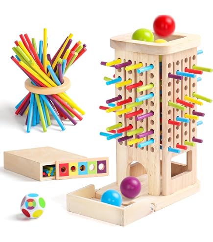 Jeu interactif parent-enfant en bois jouet classique de martelage de