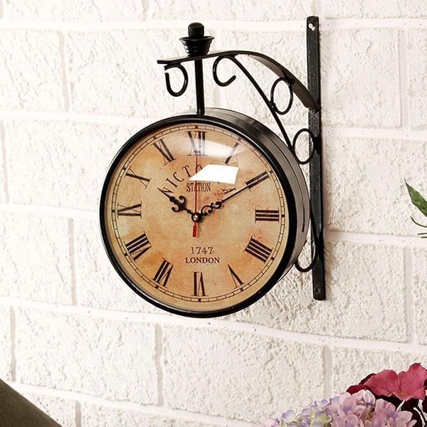 Buy EFINITO 12 Inch Dial Vintage Antique Victoria Black Station